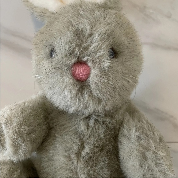 DAKIN Plush Bunny Rabbit Vintage 1985 Stuffed Animal 14” Brown Gray Toy - Picture 2 of 8